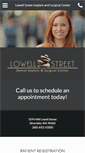 Mobile Screenshot of lowellstreetcenter.com